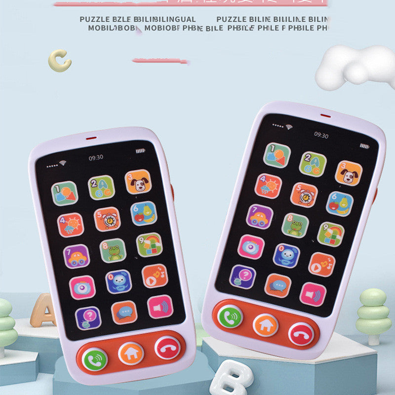 Lastele mõeldud nutikas alushariduse mobiiltelefon beebimänguasi