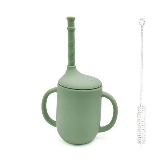 Silikoonist joogitops kõrrega – lekkekindel treeningtass