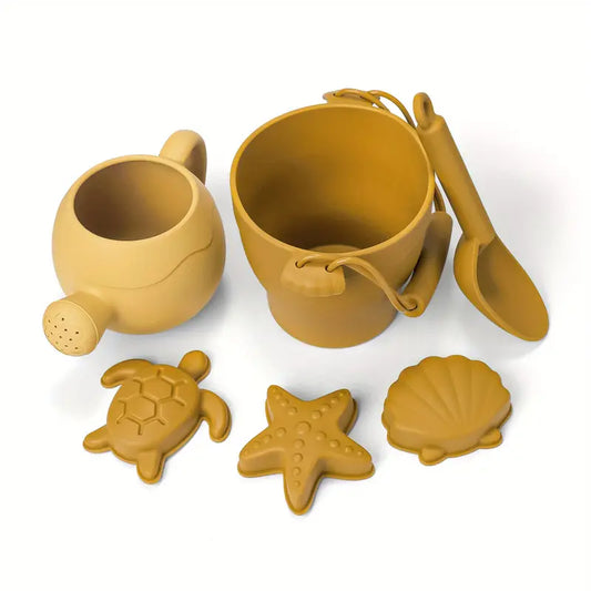 Silikoonist liivakasti mänguasjade komplekt