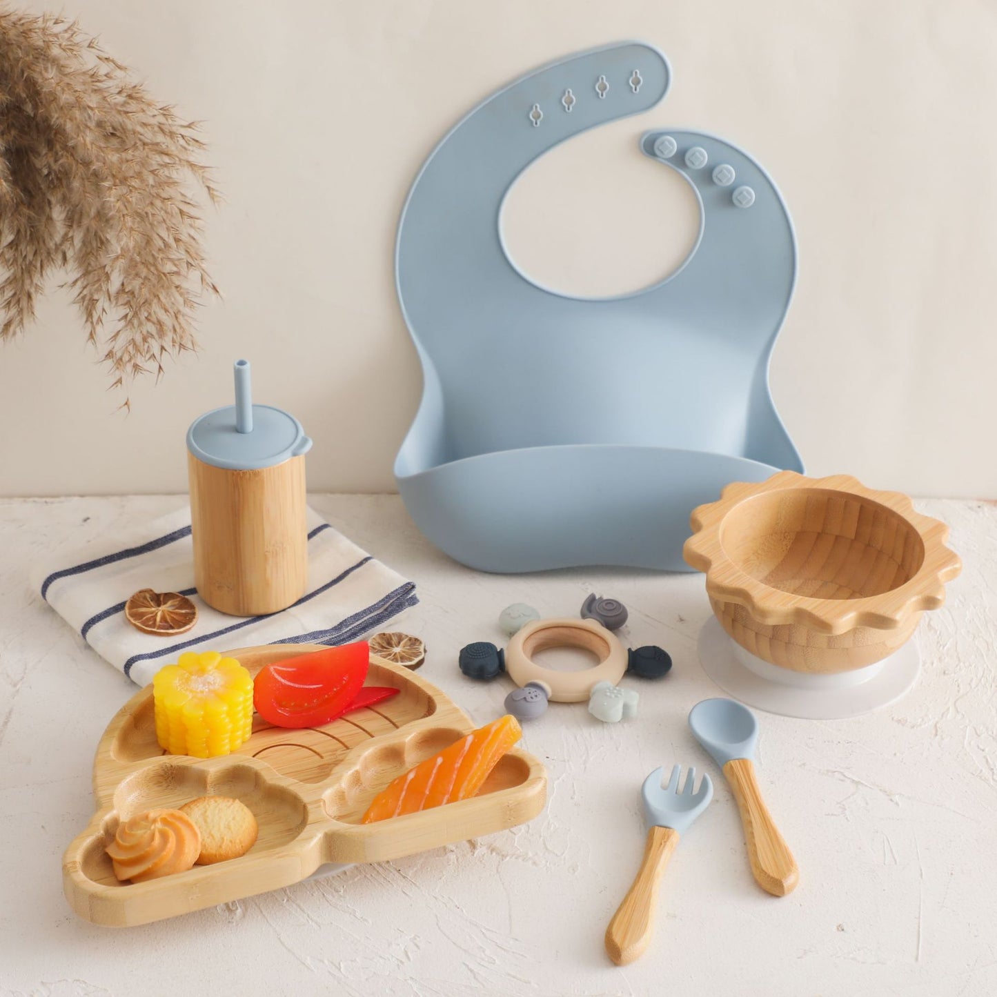 Bambusest sööginõude komplekt