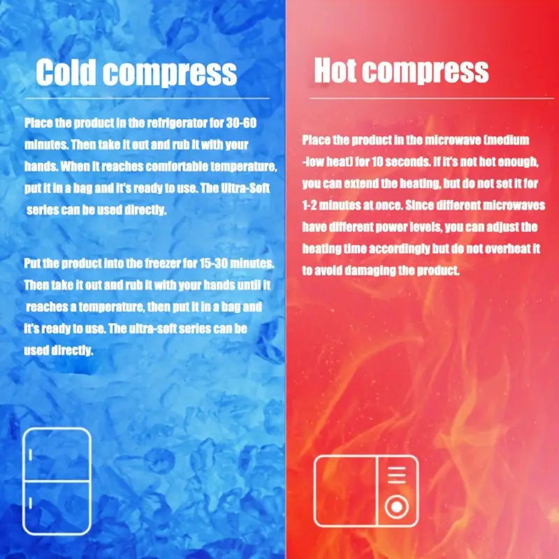 Taaskasutatav jahutusgeeliga lahkliha külmapadi – sünnitusjärgne leevendus ja lihaste taastumine