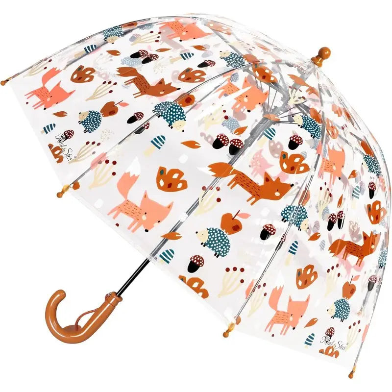MGH Laste Läbipaistev Kummipaeltega Vihmavari, 67 cm
