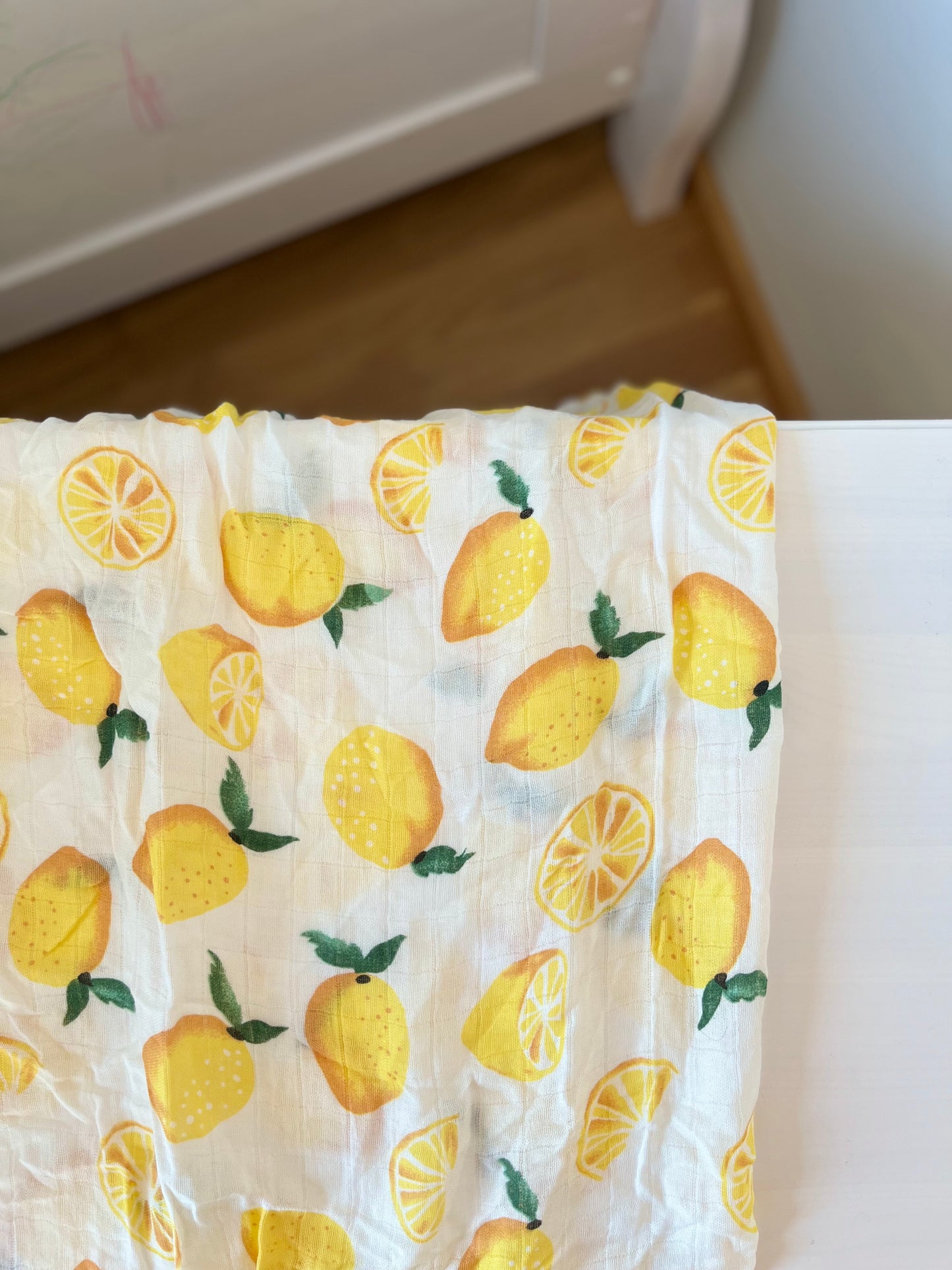 Musliintekk bambuse sisaldusega lastele suveks, randa, sauna, tekiks, swaddle, 110x110 cm