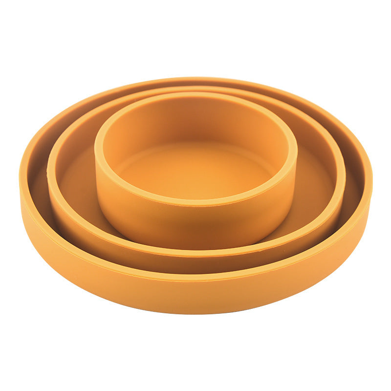 Silikoonist nõude komplekt lastele