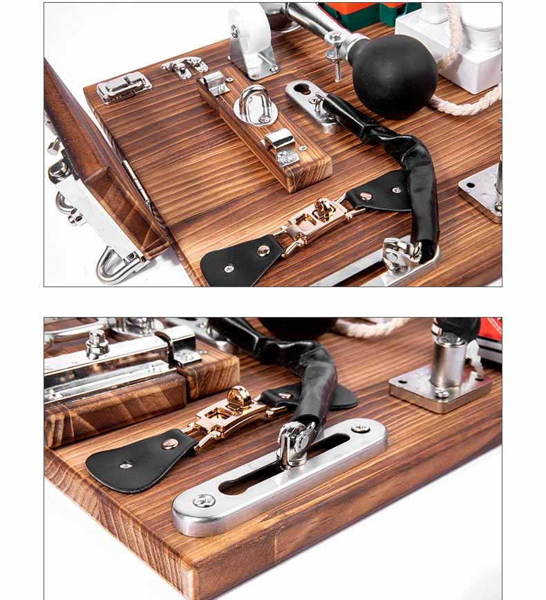 Arendav puidust põnev tegeluslaud lastele