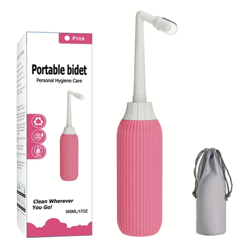 1 tk 500ML kantav bidet-pesuvedelik – privaatsuse ja keha puhastamise lahendus, ideaalne sünnitusjärgseks hoolduseks