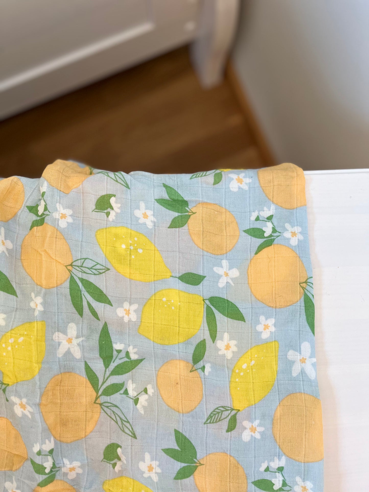 Musliintekk lastele suveks, randa, sauna, tekiks, swaddle, 110x110 cm