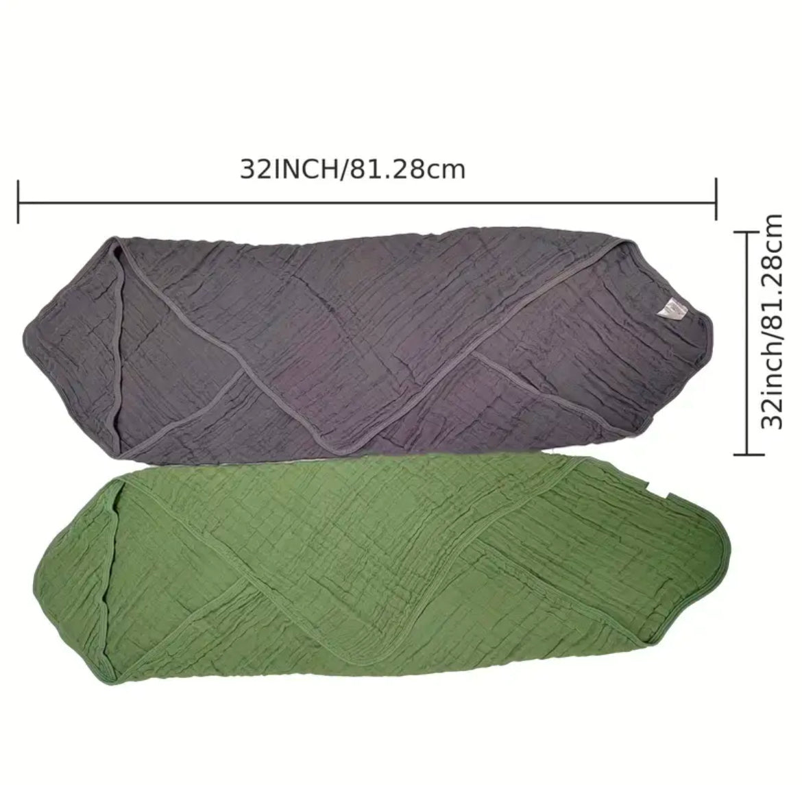 100% musliinkangast peaosaga rätikute komplekt