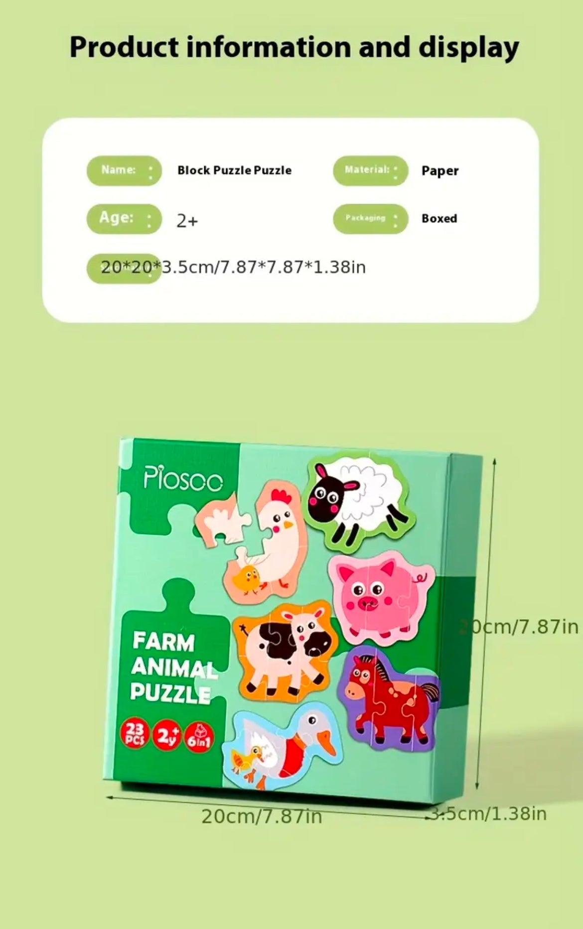 Laste arendav pusle 2+ a