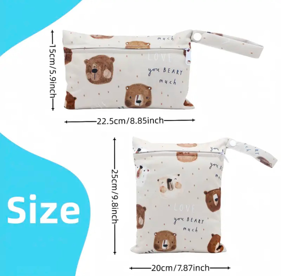 Vetthülgavast materjalist kottide komplekt