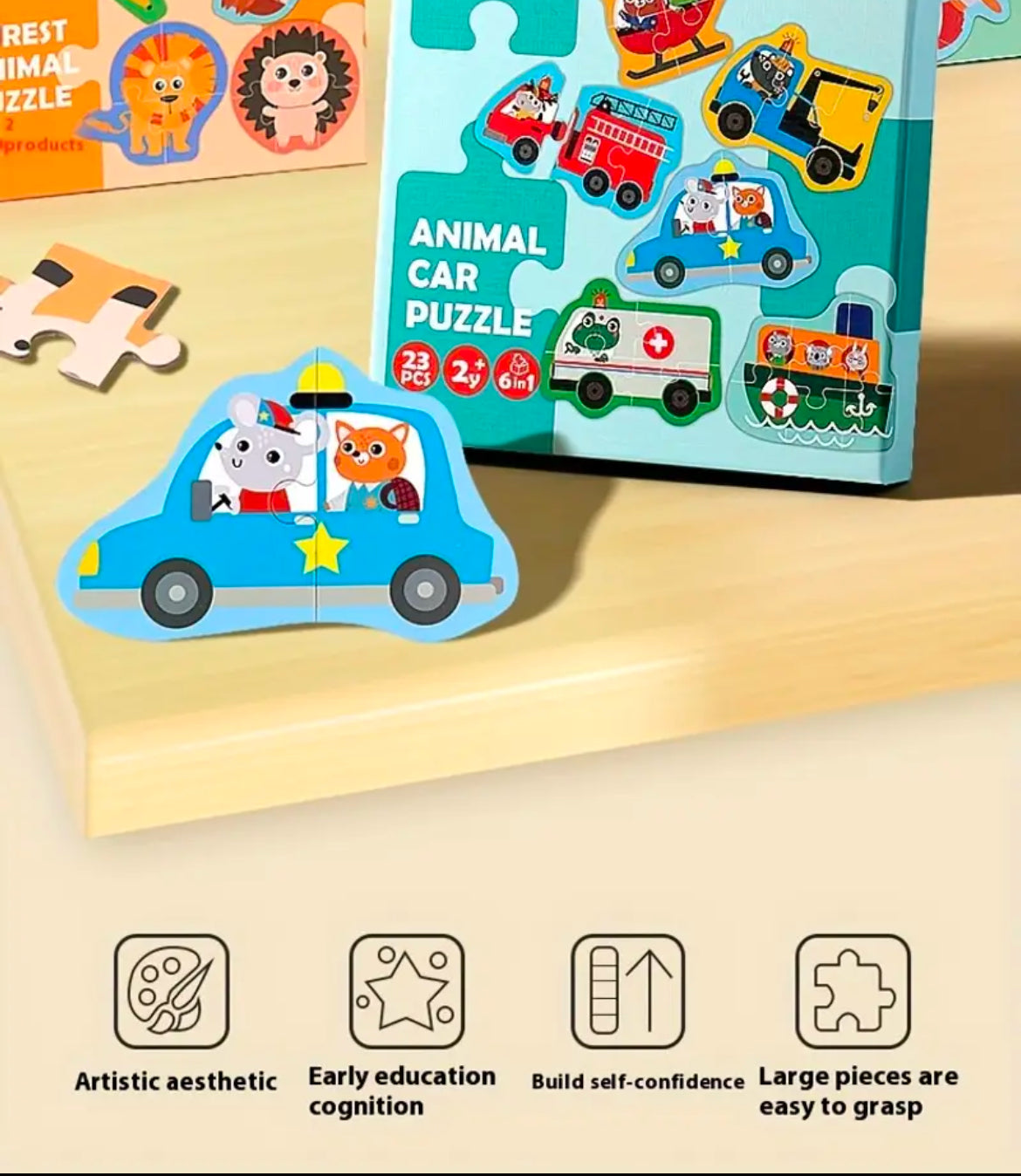 Laste arendav pusle 2+ a