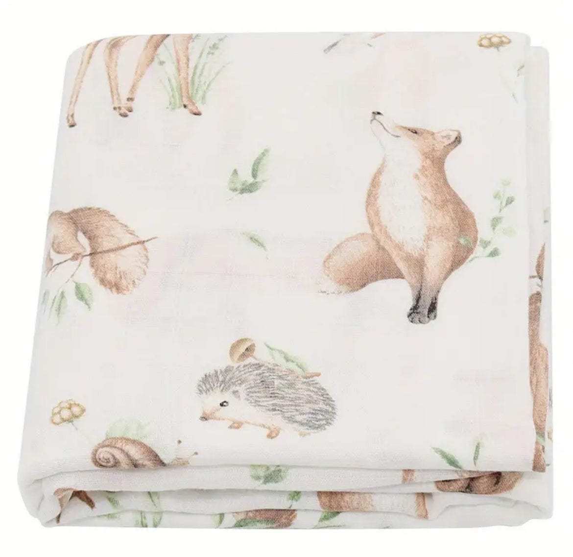 Bambuse-musliinisisaldusega tekid, bambus 70% puuvill 30% 120 x 120 cm