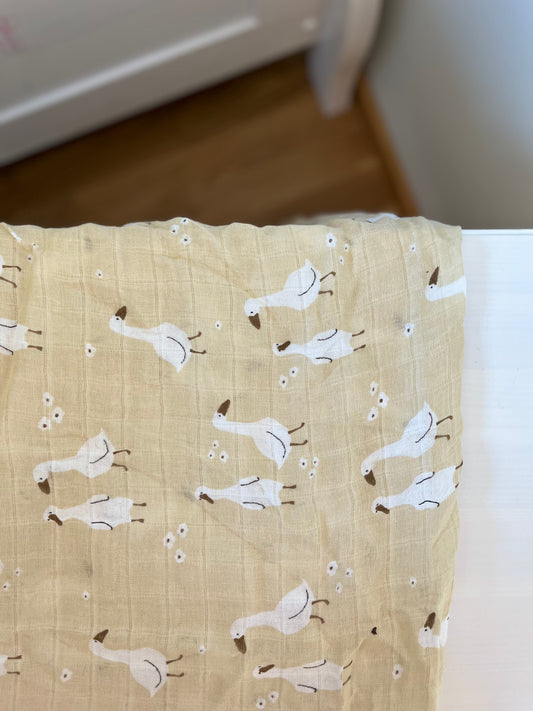 Musliintekk lastele suveks, randa, sauna, tekiks, swaddle, 110x110 cm