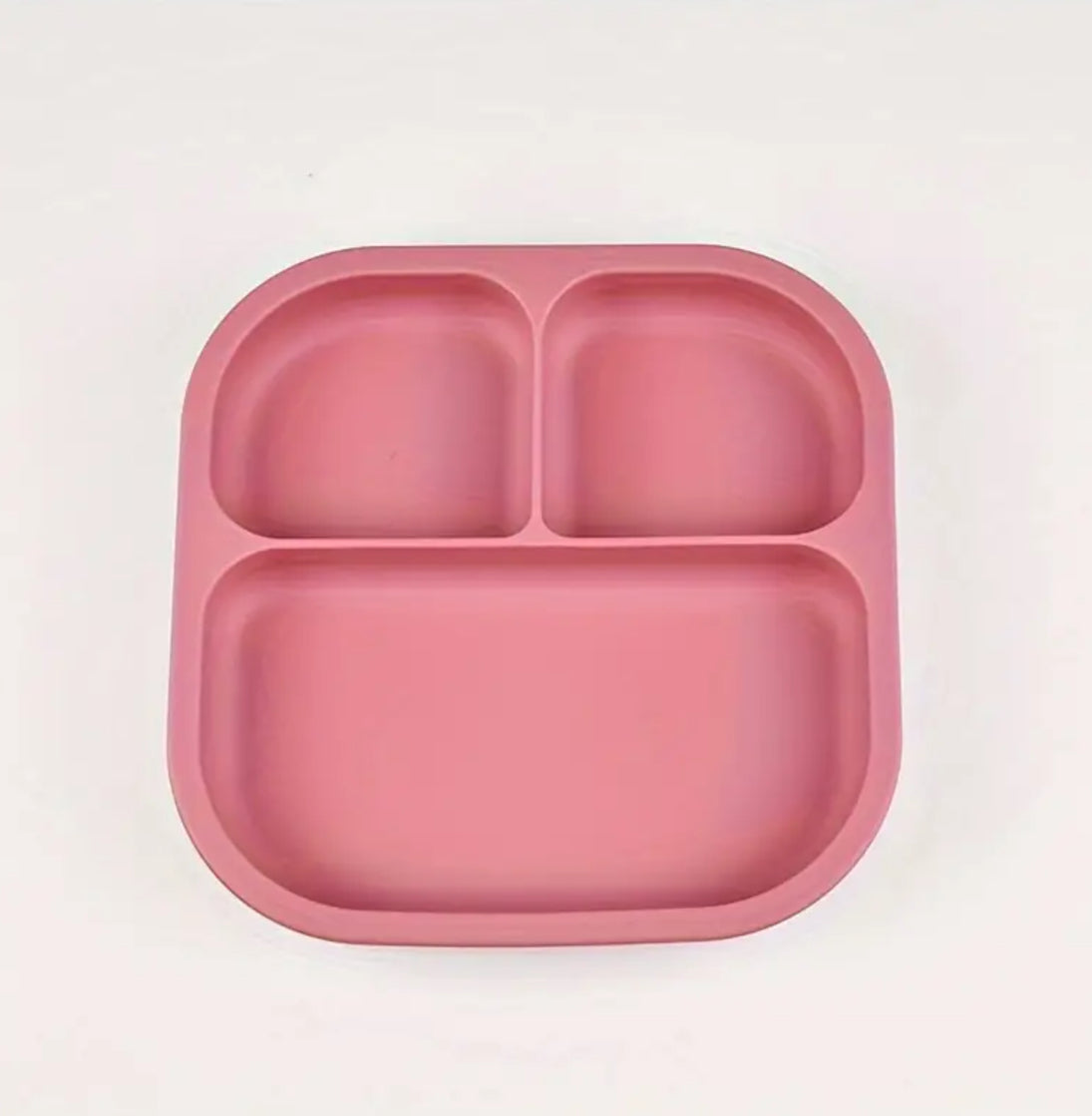 Ohutust silikoonist iminapaga taldrik lastele