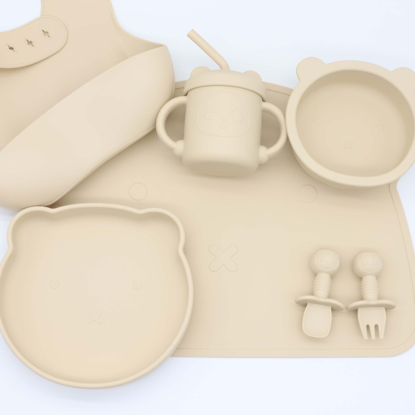 Silikoonnõude komplekt lastele