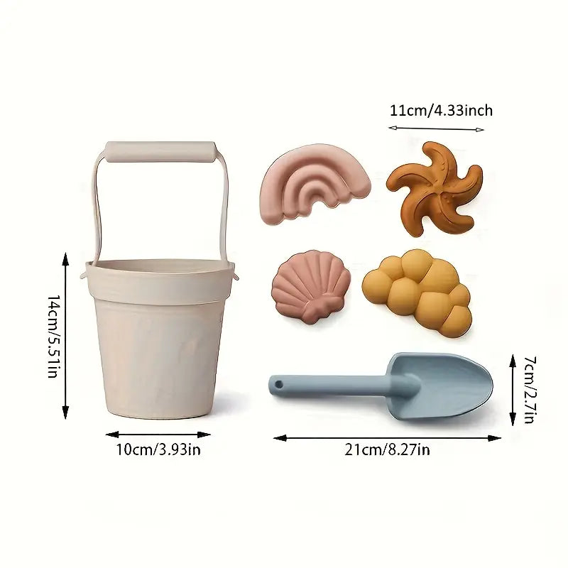 Silikoonist liivakasti mänguasjad