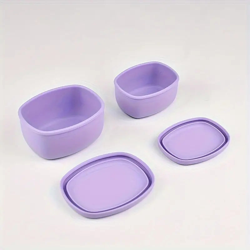 2-osaline silikoonist beebikausside komplekt