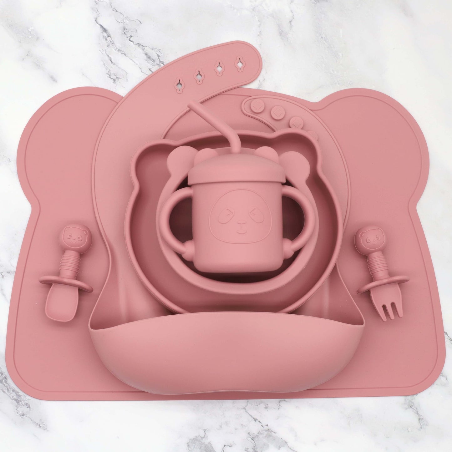 Silikoonnõude komplekt lastele