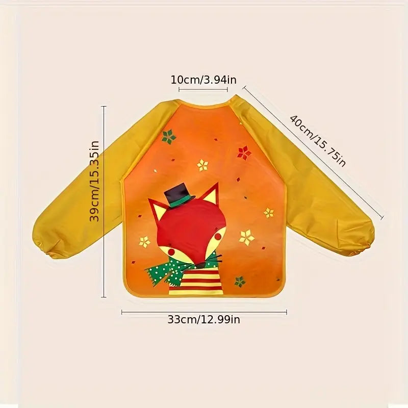 Armas veekindel beebipõll – plekikindel polüesterkiud, vahva rebase disain, ideaalne imikutele