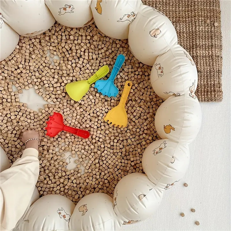 La Dearchuu täispuhutav pallimeri lastele – mitmeotstarbeline mänguala nii tuppa kui õue!