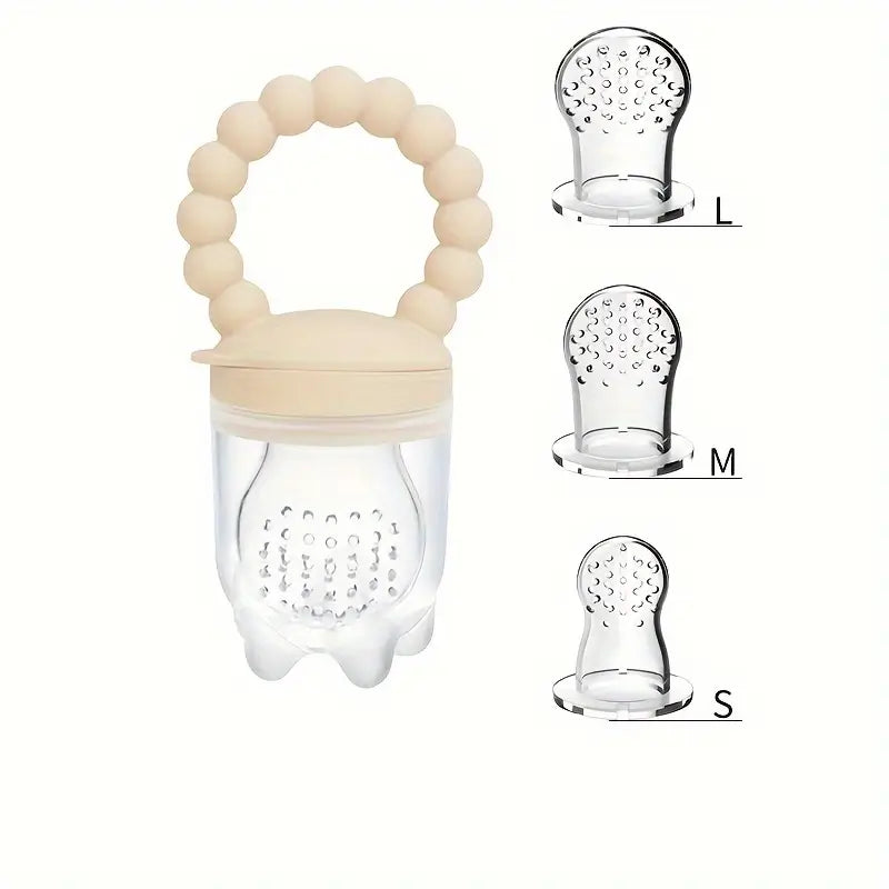 Ohutust silikoonist puuviljalutt lastele