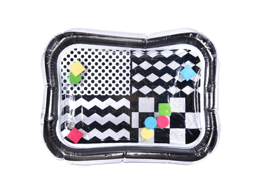 Vesimatt beebile täispuhutava äärega