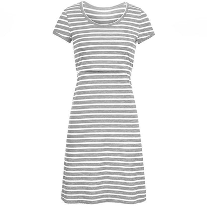 Multifunktsionaalne imetamise kleit imetavale emale