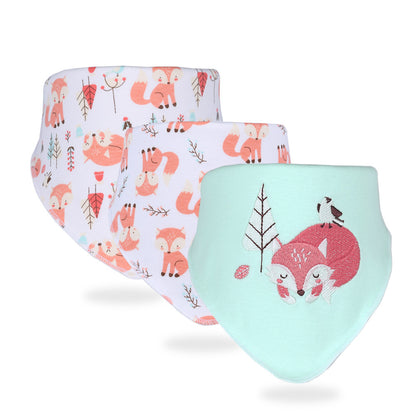 Vahvate piltidega beebi kaelarätikud/põlled (3tk/pk)