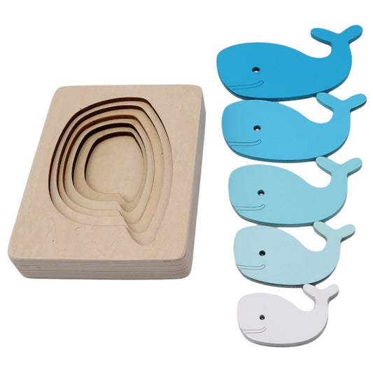 Montessori arendav pusle lastele