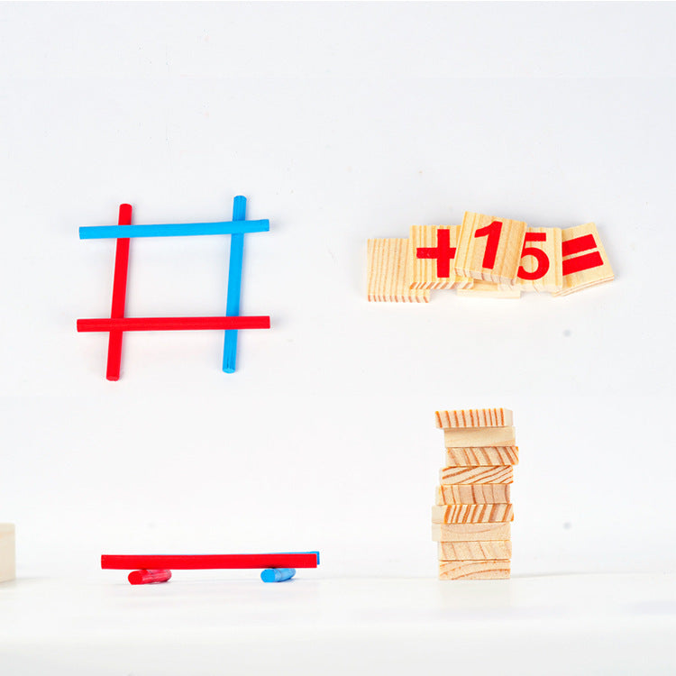 Montessori arendav mäng, matemaatika, arvutamine, loogiline mõtlemine