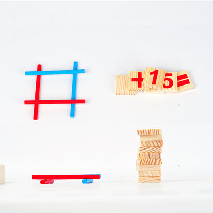 Montessori arendav mäng, matemaatika, arvutamine, loogiline mõtlemine