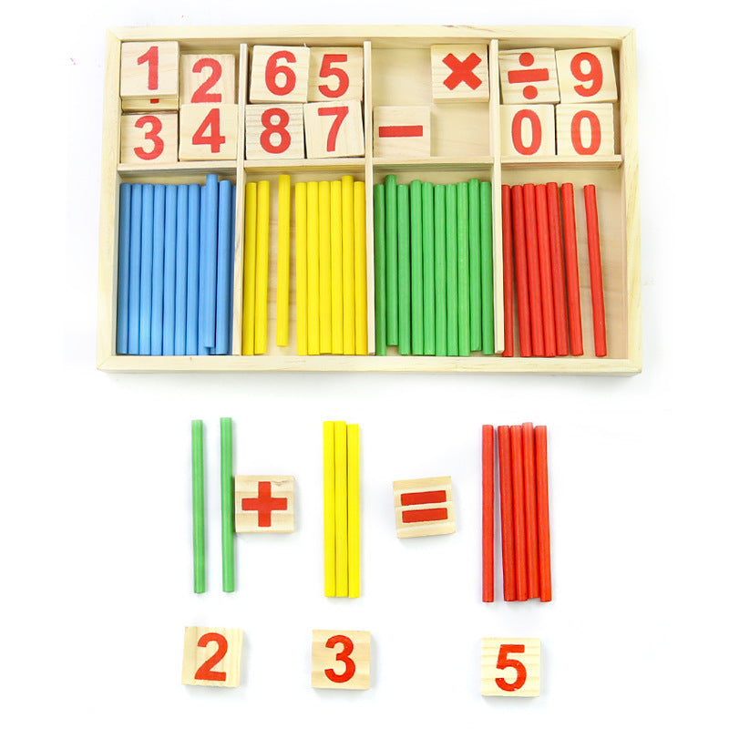 Montessori arendav mäng, matemaatika, arvutamine, loogiline mõtlemine