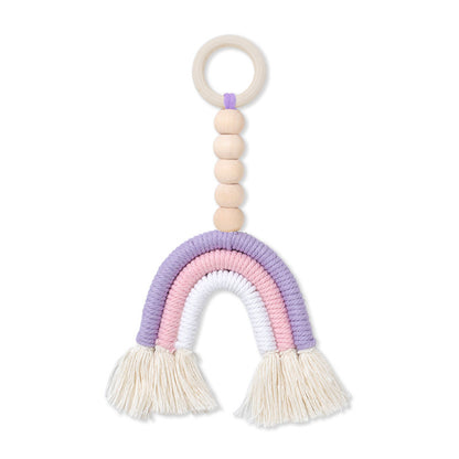 Ins Nordic Style Lastetoa Rainbow täispuidust sõrmuseehted