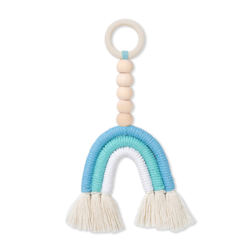 Ins Nordic Style Lastetoa Rainbow täispuidust sõrmuseehted