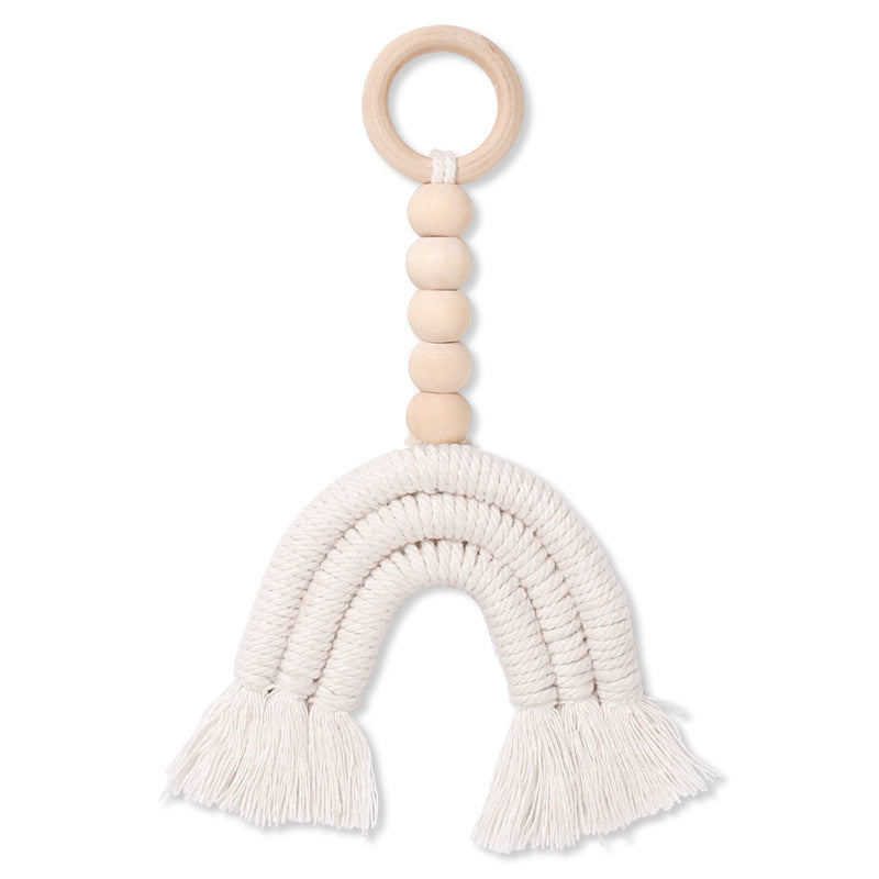 Ins Nordic Style Lastetoa Rainbow täispuidust sõrmuseehted