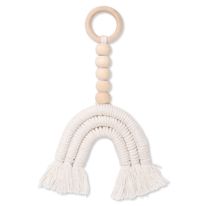 Ins Nordic Style Lastetoa Rainbow täispuidust sõrmuseehted