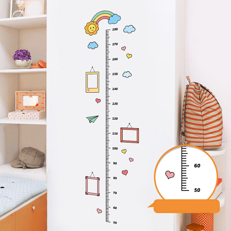 Beebi pikkuse mõõtmise seinakleebis (kuni 180 cm)