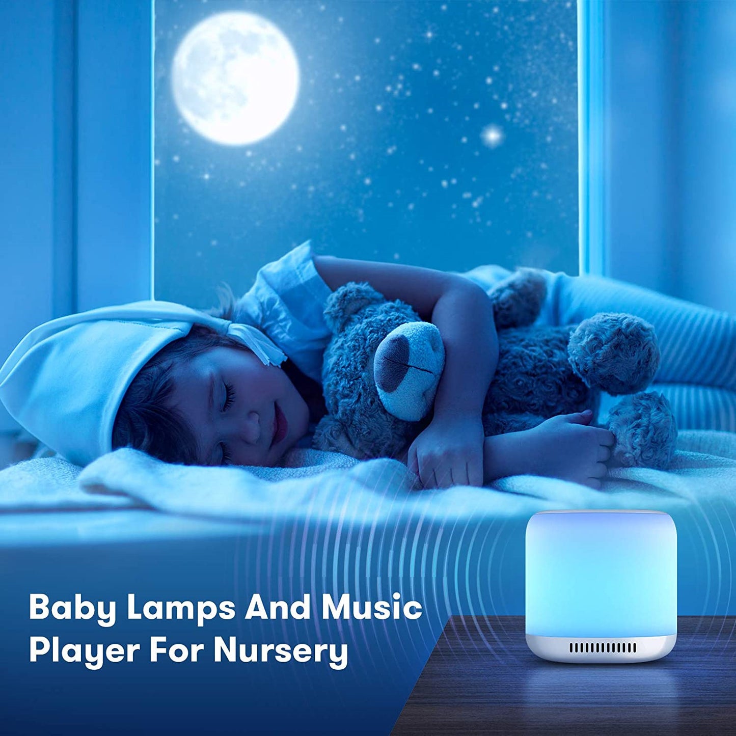 Valge müra Sleep Aid Baby värvilised tuled