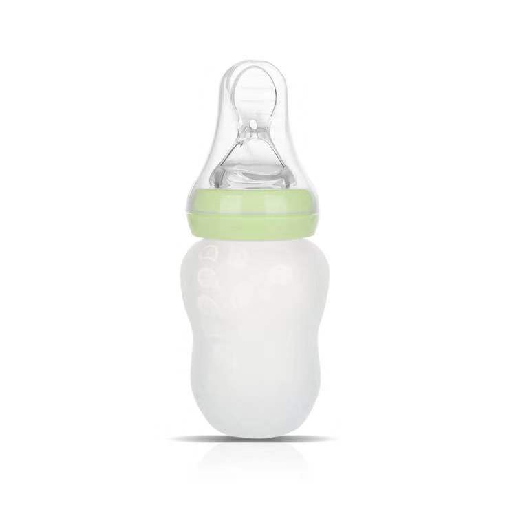 Silikoonlusikaga toitmispudel 180 ml