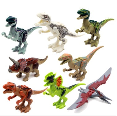 Minisuuruses dinosauruse kujud