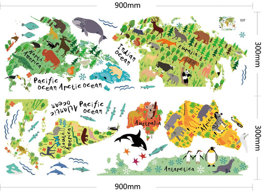 Lastetoa seinakleebis
