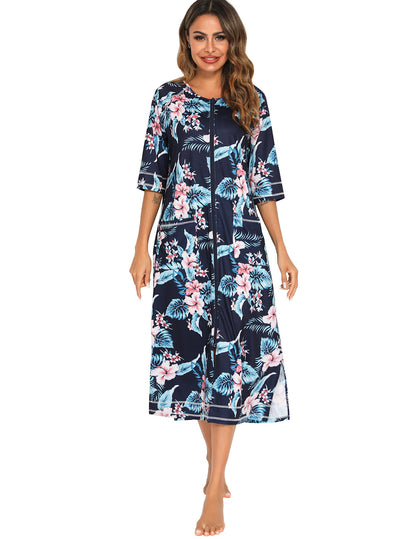 Kodune lihtsa disainiga imetamise kleit emale