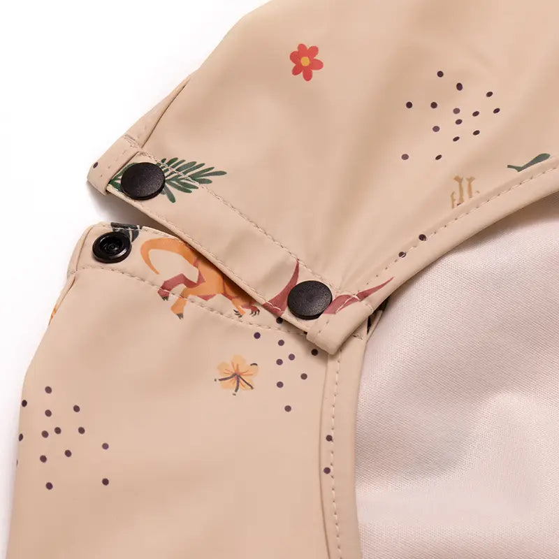 Pikkade varrukatega veekindel laste söögipõll