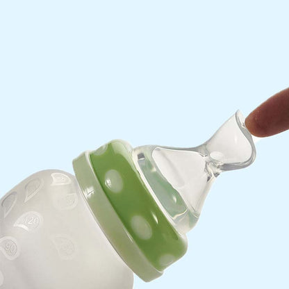 Silikoonlusikaga toitmispudel 180 ml