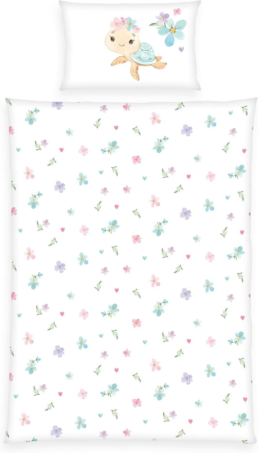 Talvevoodipesu, Padjapüür 40 x 60 cm Ümbrikuga, Voodipesukate 100 x 135 cm Tõmblukuga, 100% Puuvill/Flanell