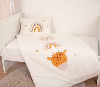 Talvevoodipesu, Padjapüür 40 x 60 cm Ümbrikuga, Voodipesukate 100 x 135 cm Tõmblukuga, 100% Puuvill/Flanell