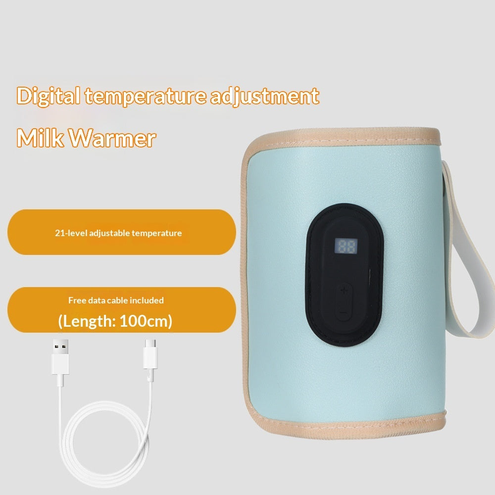USB-toitega kaasaskantav lutipudeli soojendaja