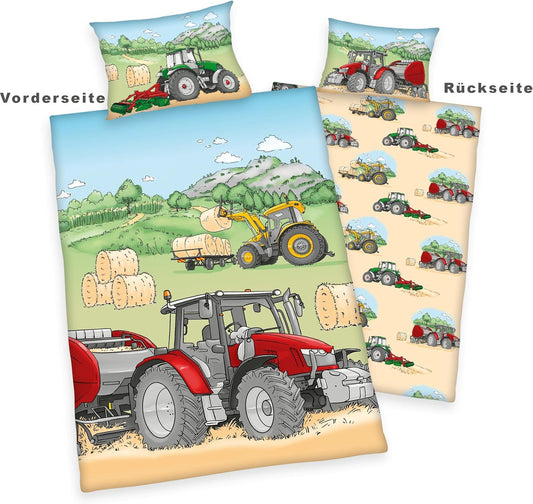 Talvevoodipesu, Padjapüür 40 x 60 cm Ümbrikuga, Voodipesukate 100 x 135 cm Tõmblukuga, 100% Puuvill/Flanell