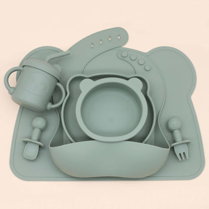 Silikoonnõude komplekt lastele