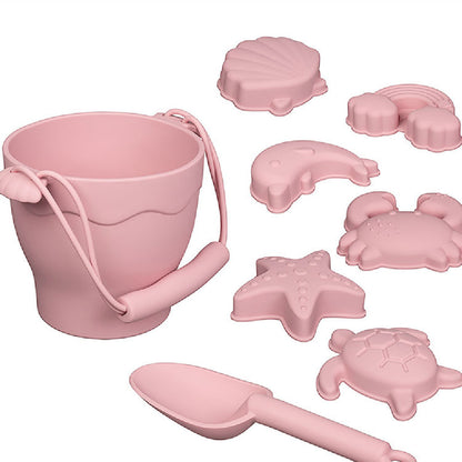 Silikoonist Rannamänguasjade Komplekt Lastele – 8-osaline